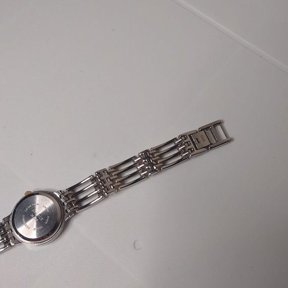 Silver Tone And Black Avenue Metal Watch - Picture 12 of 13